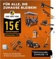 15 Euro Rabatt auf das komplette Sortiment bei Fuxtec