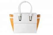 Hochwertige Porsche Design Handtasche TwiceBag Wei&szlig;-Apricot, P2911 f&uuml;r 329,12&euro; statt 650&euro;