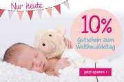10% extra Rabatt bei Babymarkt.de zum Weltknuddeltag