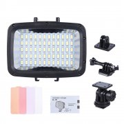 Ultra Bright 1800LM 3 Modi Wasserdicht Unterwasser 40m 5500K 60pcs LED Tauchen Fill-in Light