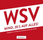 WSV: mind. 20% auf ALLES bei CAMP DAVID & SOCCX