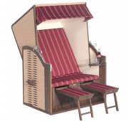 Sonnenpartner Garten-Strandkorb Rustikal f&uuml;r 260,06&euro;
