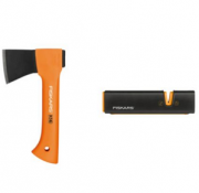 Fiskars Freizeitbeil X5-XXS + Axt-Sch&auml;rfer XSharp nur 29,99 Euro inkl. Versand bei eBay