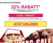 22% bei Crackers Company (MBW 50 Euro)