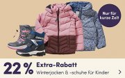 22% Extra-Rabatt auf Winterjacken & -schuhe f&uuml;r Kids bei MyToys