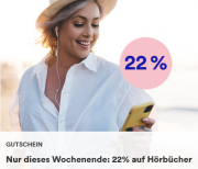22% Rabatt auf alle H&ouml;rb&uuml;cher & H&ouml;rbuch-Downloads bei Thalia