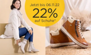22% Rabatt auf alle Schuhe f&uuml;r Damen, Herren und Kinder bei Baur