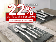 22% Rabatt auf fast alle Bestecke bei Zurbr&uuml;ggen