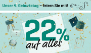 22% Rabatt auf fast ALLES im Yomonda Shop