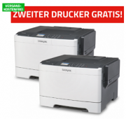 ZWEI Lexmark CS417dn Farblaserdrucker zum Preis von EINEM! F&uuml;r nur 139,00 Euro inkl. Versand!