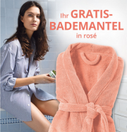 Bei Yves Rocher gibts jetzt einen flauschigen Gratis Bademantel zu jeder Bestellung