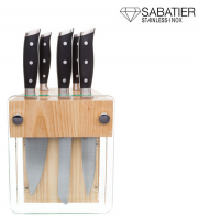 Schicker 5-teiliger Diamant Sabatier Messerblock nur 80,90 Euro inkl. Versand bei iBood