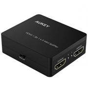Aukey HDMI 1 in 2 Splitter mit 2 Ports nur 7,49 Euro inkl. Versand bei Amazon Prime