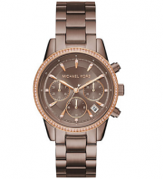 Michael Kors Chronograph Exklusivmodell MK6529 f&uuml;r Damen in Braun nur 139,00 Euro inkl. Versand