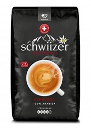 Schwiizer Espresso Ganze Kaffeebohnen 1kg mit PRIME f&uuml;r 11 Euro @Amazon 