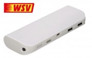 HAMA Pipe Powerbank 13000 mAh Wei&szlig; f&uuml;r 12 &euro; statt 29 &euro; 