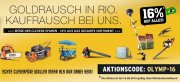 16% Rabatt auf alles bei Fuxtec