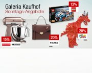 Sonntagsangebote bei Galeria Kaufhof z.B. mit Kitchen Aid -15%