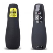  Wireless Presenter Pen Laser Pointer with USB Receiver - BLACK 