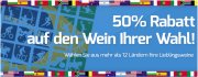 50% Rabatt auf nicht reduzierte Weine bei Weinvorteil