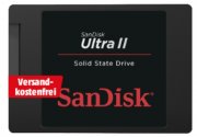 SANDISK 240 GB Ultra II, Interne SSD, 2.5 Zoll f&uuml;r 69 &euro;