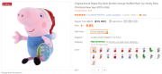 Original Peppa Wutz Kuscheltiere 19-46cm -20% 