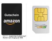 2 Klarmobil Spartarife ohne Grundgeb&uuml;hr f&uuml;r 3,90 &euro; + 30 &euro; Amazon Gutschein und andere Pr&auml;mien 