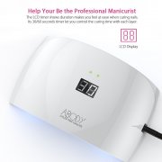 50% Rabatt auf 24W LED UV Lampe f&uuml;r N&auml;gel mit USB und LCD Schirm 