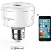 Koogeek Smart Socket E27 Gl&uuml;hbirne mit WiFi, kompatibel mit Apple HomeKit nur 25,99 Euro