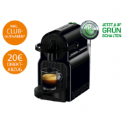 DELONGHI EN80B Nespresso Inissia Kapselmaschine nur 39,99 Euro + 40,00 Euro Kaffeeguthaben