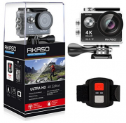 AKASO Action Cam mit 4K und Ultra HD + 12 MP Unterwasser Kamera nur 32,99 Euro