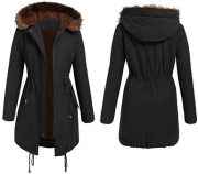 Toller Winterparka mit Fellkragen von Chigant f&uuml;r Damen in verschiedenen Farben ab 48,99 Euro