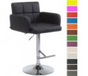 Design-Barhocker LOS ANGELES mit Lehne, Kunstleder-Bezug, f&uuml;r 54,94&euro; statt 69,90&euro;