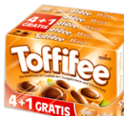 Toffifee 5x125g Packungen f&uuml;r 4,77&euro; anstatt 6,95&euro;