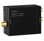 Digital zu Analog Konverter von Aukey jetzt mit Gutscheincode nur 8,99 Euro statt 14,99 Euro