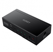 HDMI Switch von Aukey um Audio + Video von 3 Ger&auml;ten an 1 Ger&auml;t zu &uuml;bertragen nur 10,99 Euro