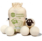 6 XXL Trocknerb&auml;lle f&uuml;r den W&auml;schetrockner, nat&uuml;rlicher Weichsp&uuml;ler f&uuml;r fluffige W&auml;sche nur 14,90 &euro;