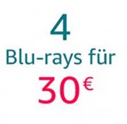 4 Blu-rays f&uuml;r 30 EUR bei Amazon bis 25 Feb. 2018
