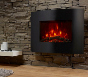 El Fuego Aarau Elektrokamin mit Heizfunktion + Kaminfeuer-Effekt f&uuml;r 79,99 Euro inkl. Versand