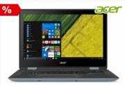 Acer Spin 1 SP113-31-C17E 2-in-1 Notebook N3350 2GB 32GB eMMC Win 10 f&uuml;r &euro; 299,--