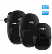 Kabellose Funkt&uuml;rklingel mit 2 Empf&auml;ngern von INTEY nur noch 5,99 &euro; statt 28,99 &euro; inkl. Versand