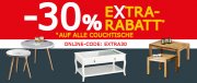 -30% Extra-Rabatt auf alle Couchtische beim D&auml;nischen Bettenlager