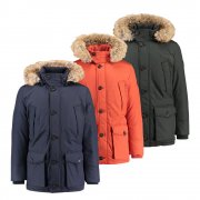 stylischer Tommy Hilfiger Herren Daunen-Parka "Hampton Down Parka f&uuml;r 199,90&euro; statt 212,42&euro;