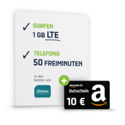O2: 1GB Daten 50 Freiminuten f&uuml;r 3,99&euro; keine Datenautomatik!
