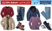 23,23% Rabatt auf ALLES inkl. bereits reduzierter Sale Artikel + gratis Versand im Vorteilshop