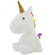 Zauberhaftes LED Einhorn Nachtlicht mit Farbwechsel + 15 Min. Timer f&uuml;r 15,25 Euro inkl. Versand