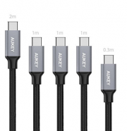5er Pack USB-C auf USB 3.0 Kabel von Aukey mit Gutscheincode nur 9,99 &euro; statt 19,99 &euro;