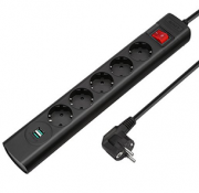 Steckdosenleiste mit 5 Steckdosen und 2 USB Ports von Aukey nur 11,99 &euro; statt 17,99 &euro; inkl. Versand