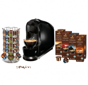 TCHIBO CAFISSIMO Pure in Schwarz + 80 Kapseln + Kapselspender nur 39,00 Euro inkl. Versand