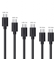6er-Pack Micro USB Kabel in verschiedenen L&auml;ngen von Aukey nur 4,99 Euro statt 9,99 Euro